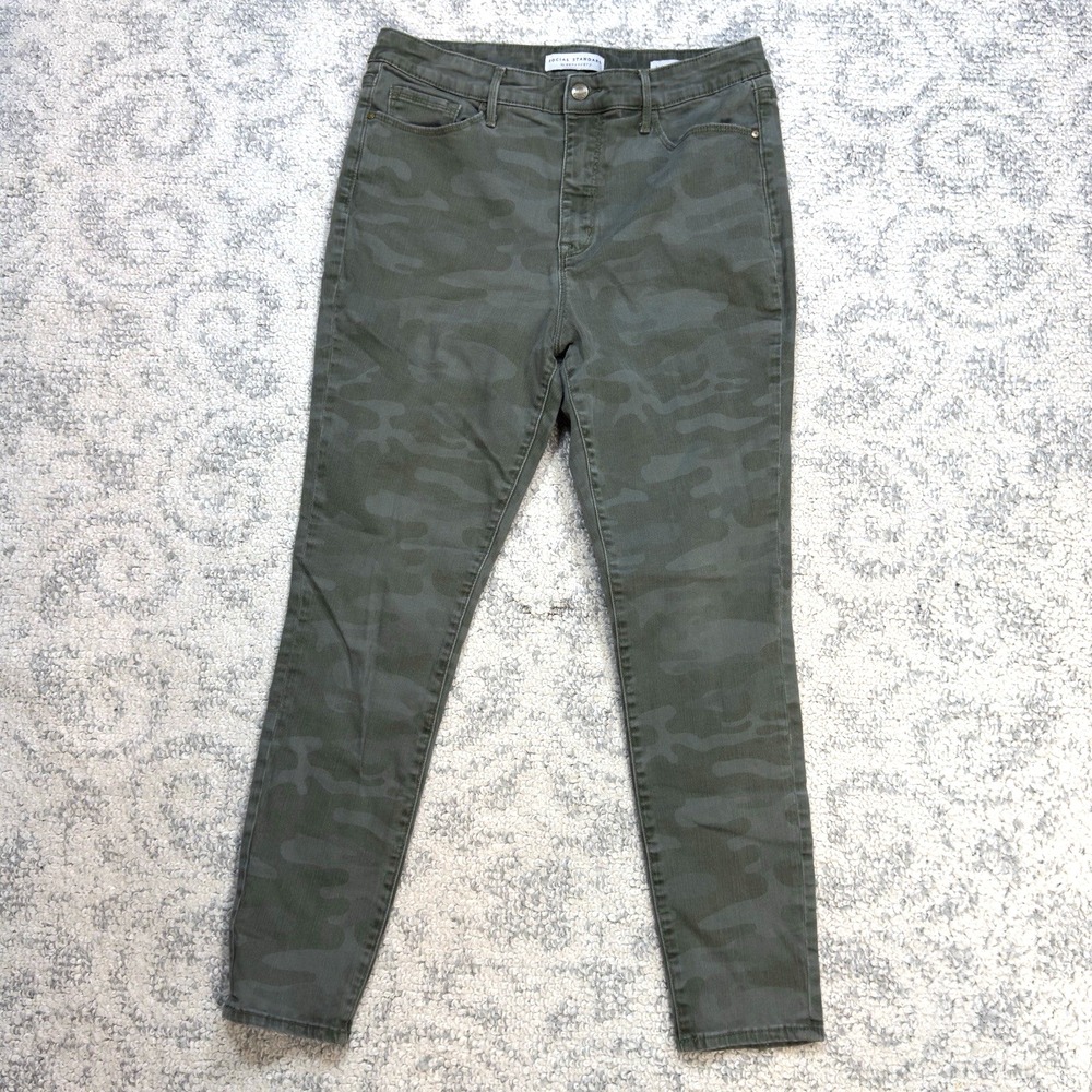 Social Standard by Sanctuary High Rise Skinny Camo Jeans Size 12/31‎